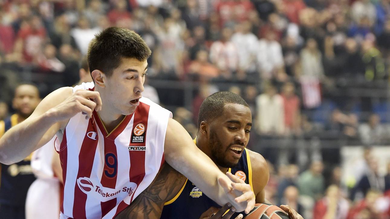 Luka Mitrovic-Jamel McLean-BASKET-EURL-CRVENA ZVEZDA-ALBA