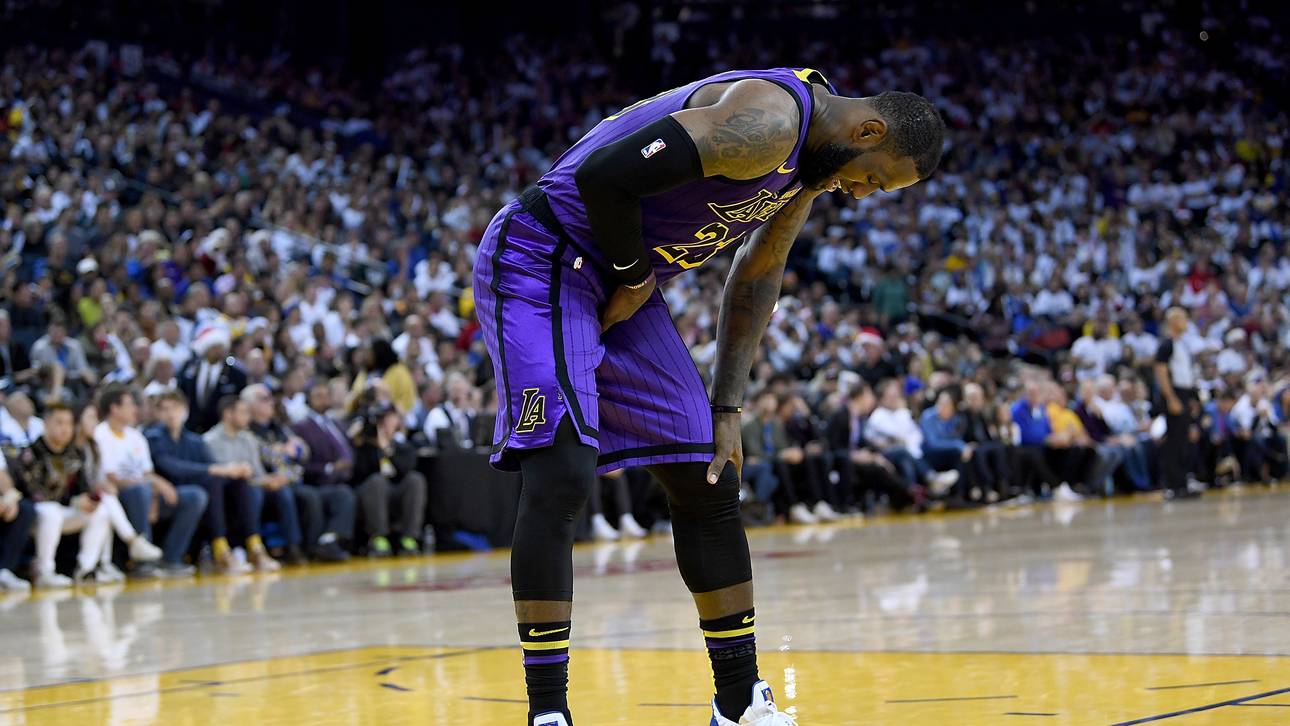 LeBron bei Lakers-Sieg verletzt
