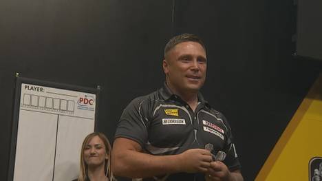 Gerwyn Price schlägt Lewy Williams in der zweiten Runde der German Open mit 6:4 und zieht in Runde drei ein.