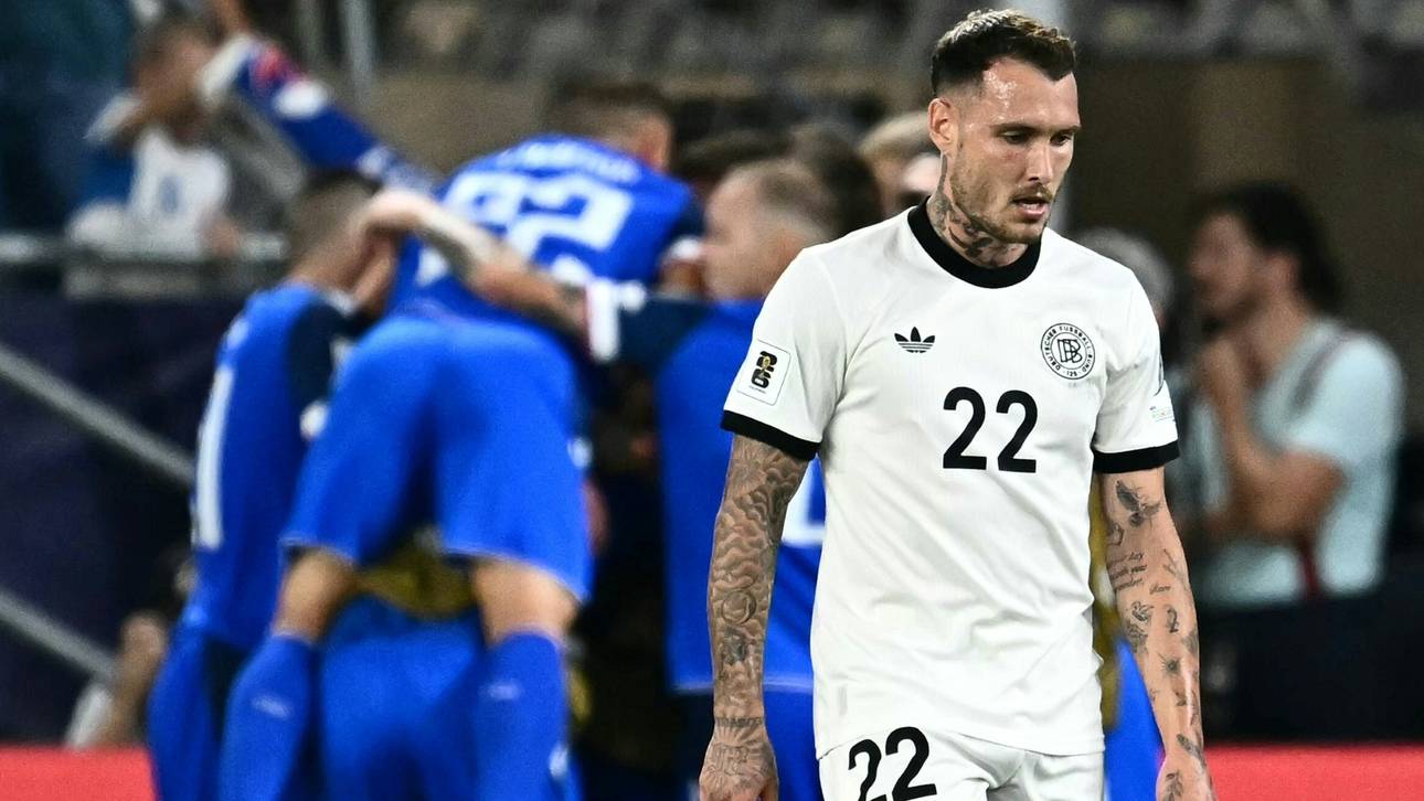 David Raum ist nach der Pleite in der Slowakei enttäuscht