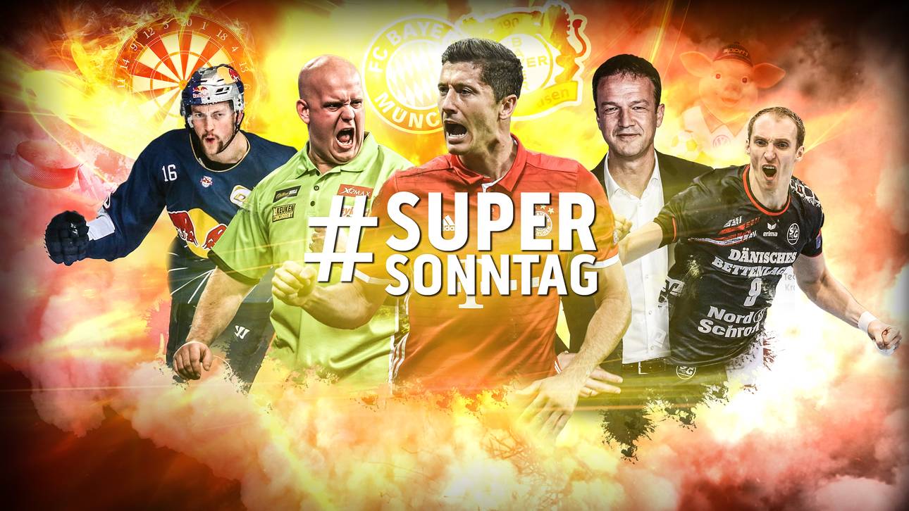 Der #SuperSonntag LIVE bei SPORT1