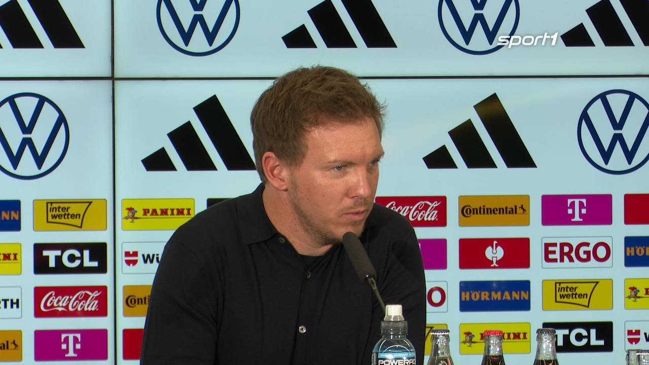 Rosa DFB-Trikot! Bundestrainer Julian Nagelsmann mit abstruser Farbtheorie
