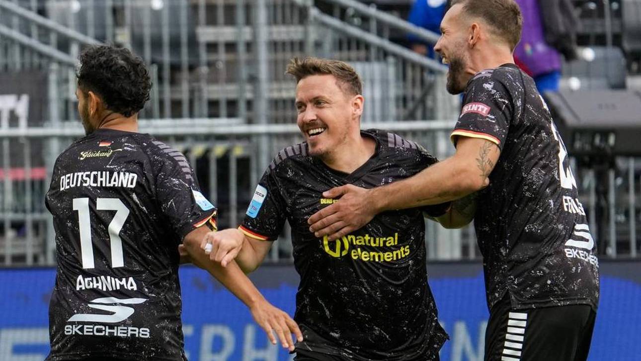 Das deutsche Socca-Team um Max Kruse ist Weltmeister