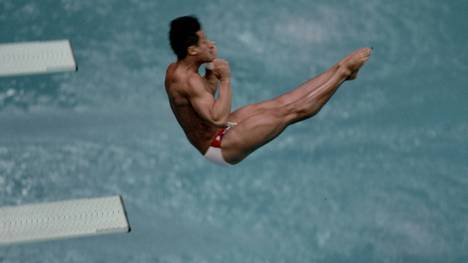 Greg Louganis passierte bei Olympia 1988 ein schmerzhafter Unfall vom Drei-Meter-Brett