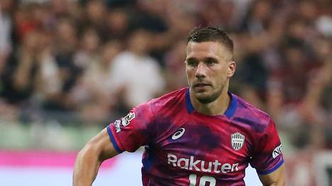 Lukas Podolski spielt seit 2017 für Vissel Kobe