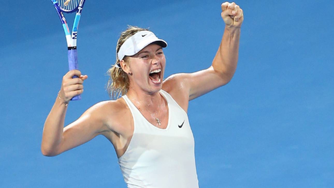 Scharapowa siegt im Beauty-Duell