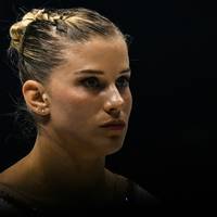 Elisabeth Seitz, Stufenbarren-Europameisterin von 2022, kehrt nach ihrem Achillessehnenriss auf die Wettkampfbühne zurück. Sie hat „jede Menge Spaß“.