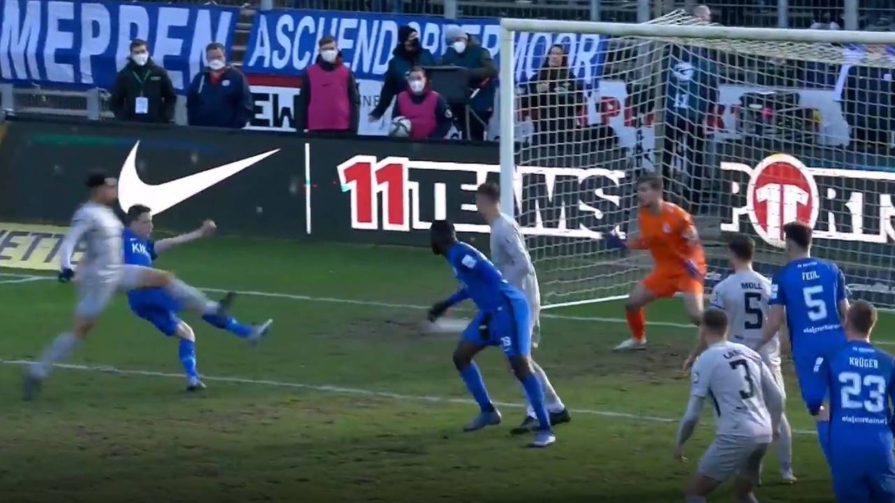 SV Meppen - TSV 1860 München (1:1): Tore und Highlights | 3. Liga