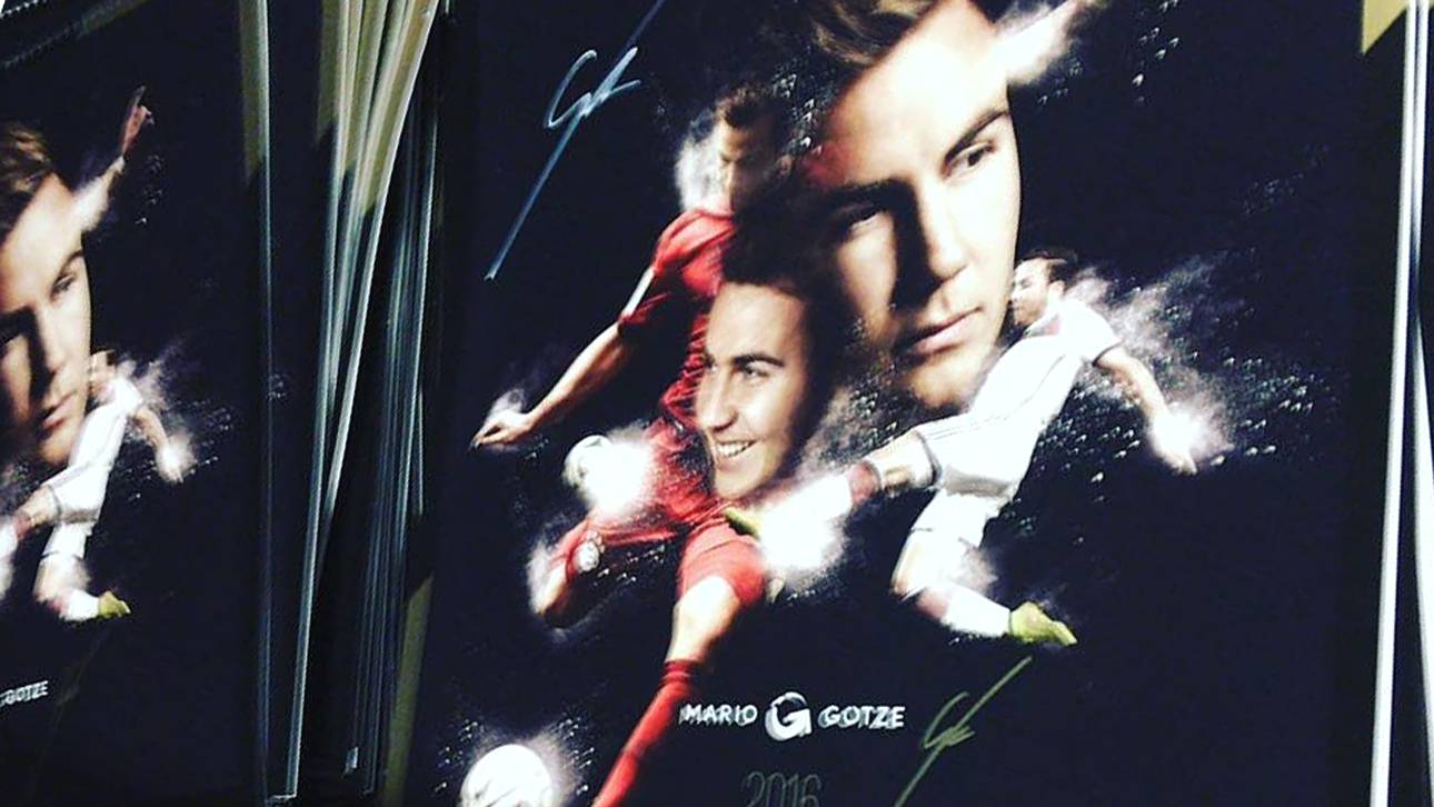 Götze wirbt für eigenen Kalender