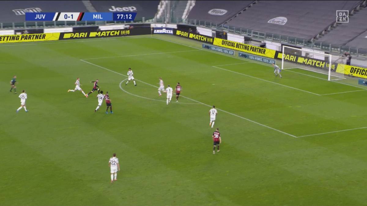 Juventus Turin - AC Mailand (0:3) Tore und Highlights | Serie A