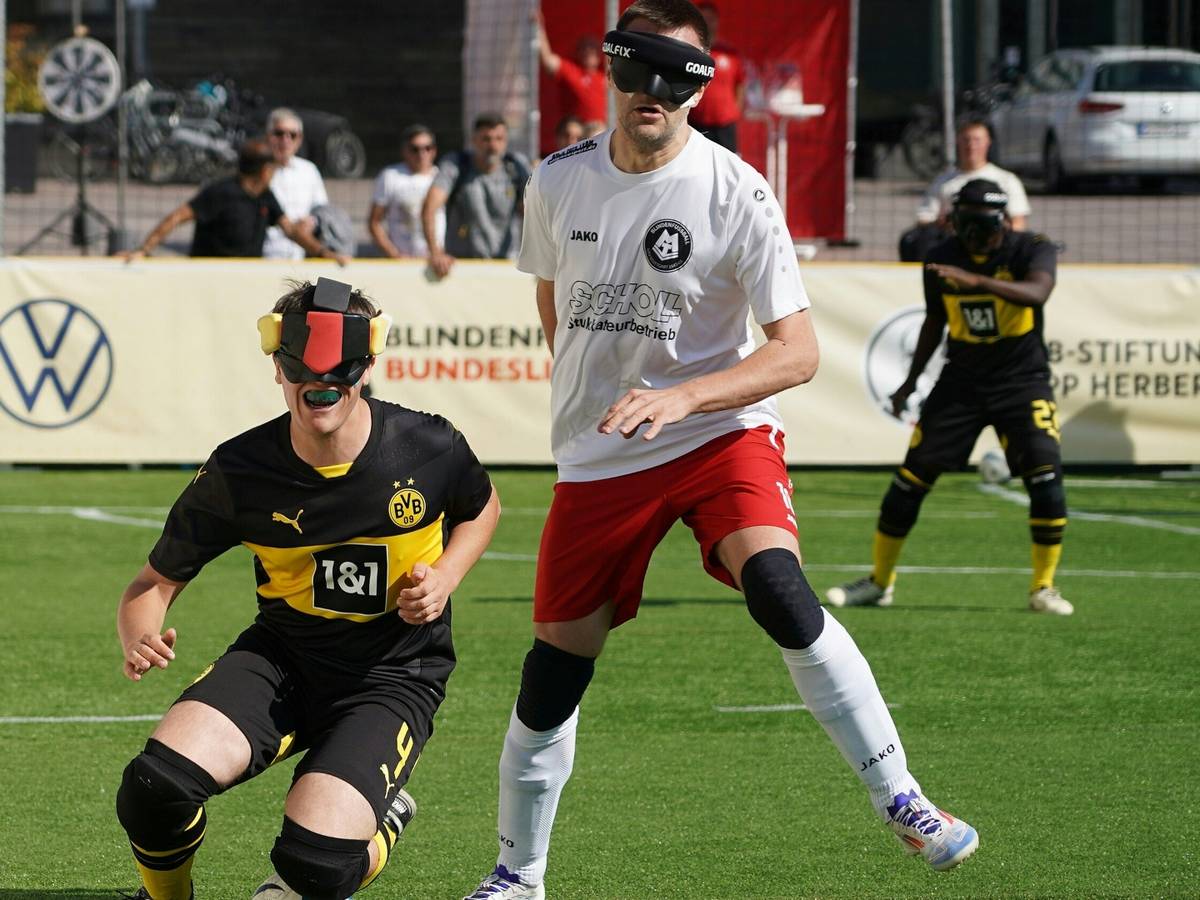 "Viel Charakter und Herz": Blindenfußballer starten in EM