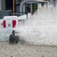 Max Verstappen bestimmt auch im von Regen geprägten dritten freien Training in Barcelona das Geschehen. Ein Unfall sorgt zusätzlich für weniger Streckenzeit.
