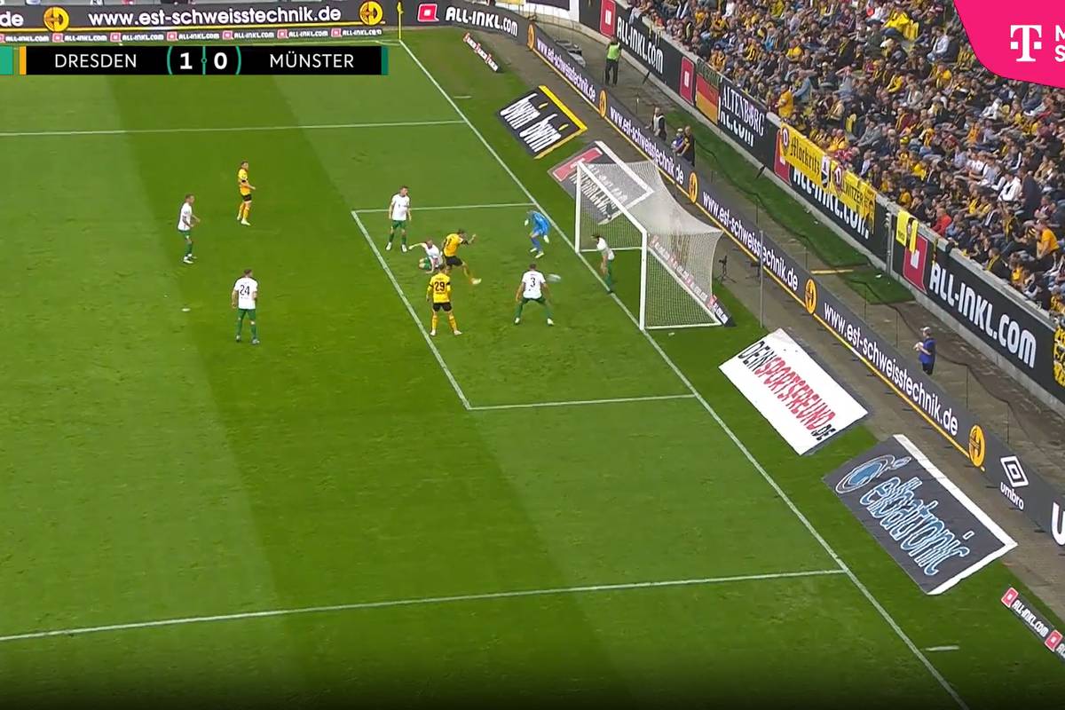 Dynamo Dresden baut seine Heimserie aus und gewinnt auch sein sechstes Heimspiel der Saison.