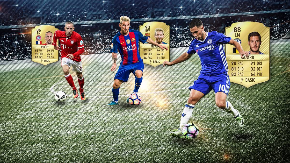 Wer kennt es nicht? Trotz guter Strategie, trotz körperlicher und spielerischer Überlegenheit gibt es gegen eine Defensivreihe kein Durchkommen. Manchmal hilft nur noch eine Eins-gegen-Eins-Aktion. Doch dafür braucht es Dribbelkünste. SPORT1 zeigt die besten zehn Dribbler in FIFA 17