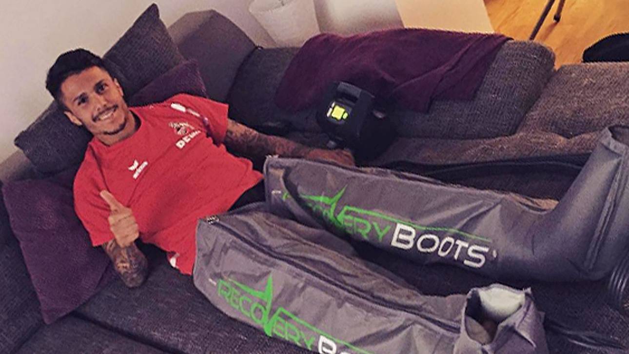 Bittencourt zeigt Hightech-Socken