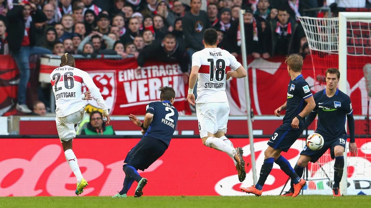 Serey Die knüppelt Stuttgart gegen Hertha BSC in Führung