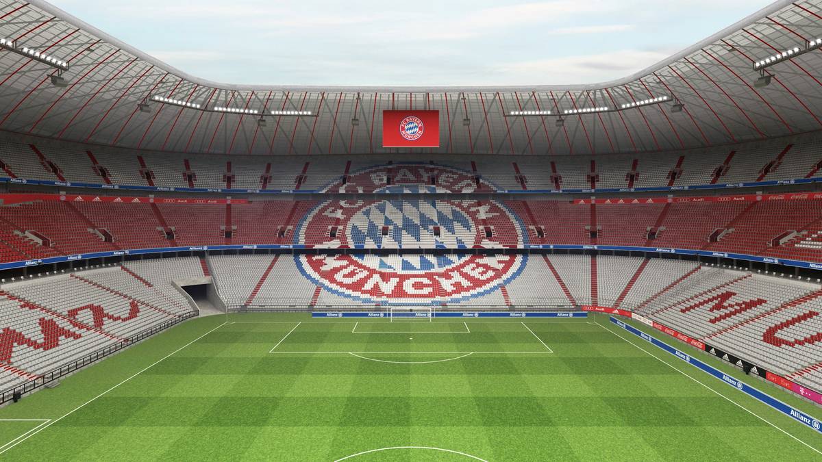 Es ist perfekt: Knapp ein Jahr nach dem Auszug von 1860 München aus der Allianz Arena wird das Stadion im Münchner Norden endgültig zum Bayern-Tempel. SPORT1 zeigt, wie die Allianz Arena künftig aussehen wird