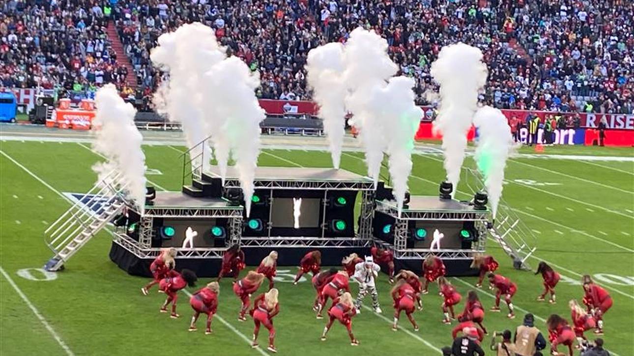 Cro gab für das NFL Munich Game den Anheizer