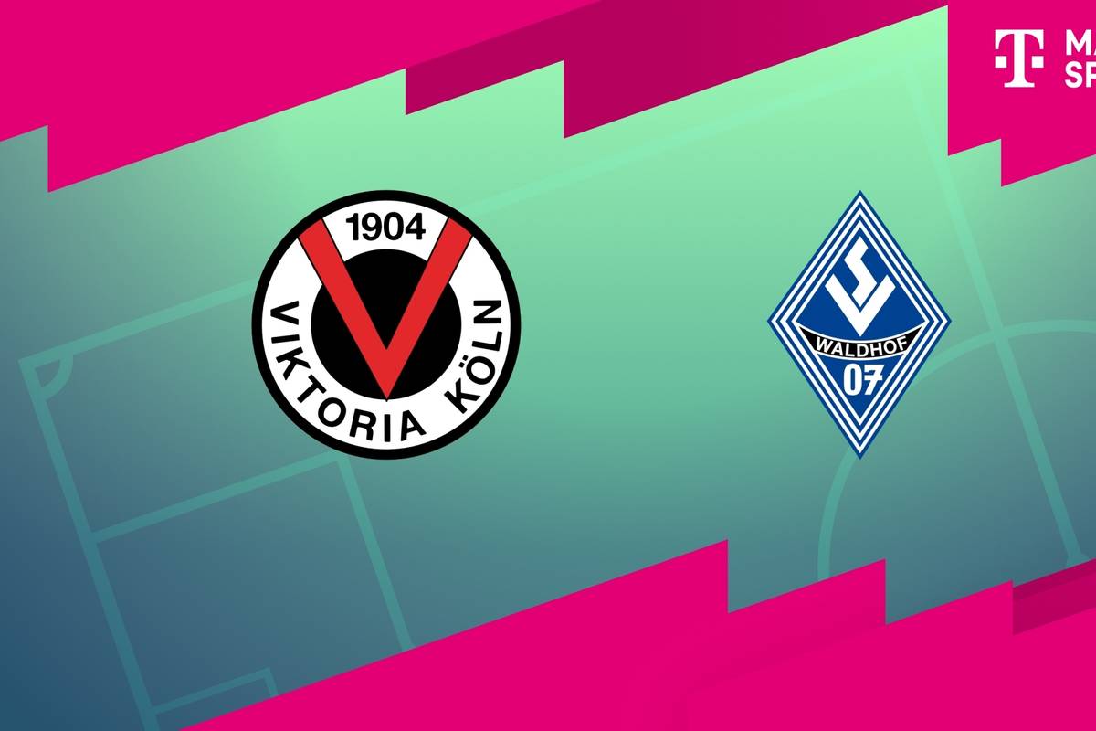 FC Viktoria Köln - SV Waldhof Mannheim: Tore und Highlights | 3. Liga