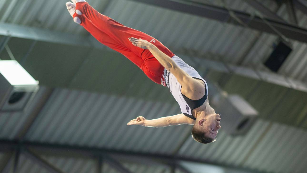 Trampolinturnen: Vogel sichert deutschen Olympia-Quotenplatz