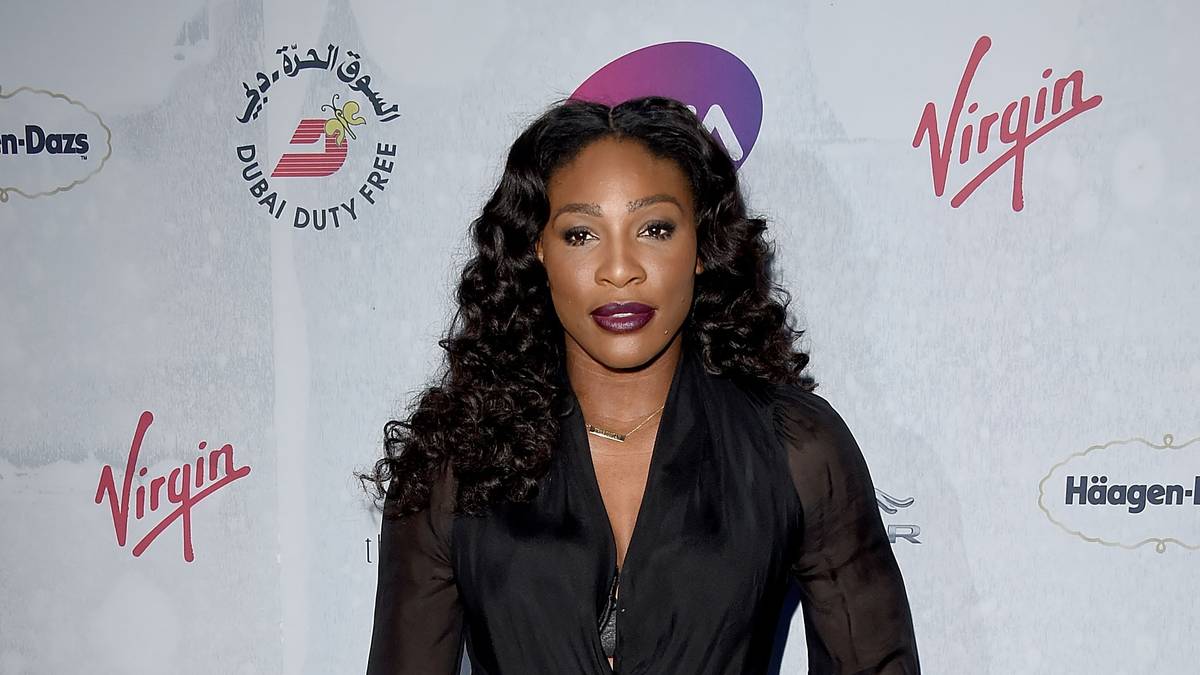 Rekord-Grand-Slam-Siegerin Serena Williams darf auch der Party natürlich genauso wenig fehlen...