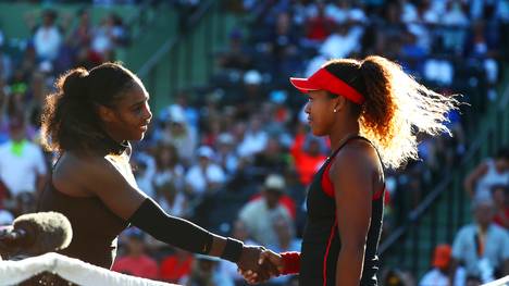 Serena Williams traf bereits im März in Miami auf Naomi Osaka  - damals gewann die Amerikanerin t 6:3 und 6:2 