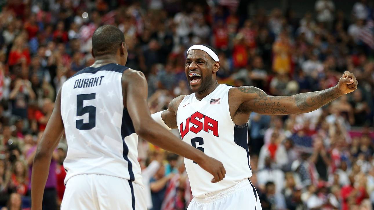 LeBron James im Kader der USA
