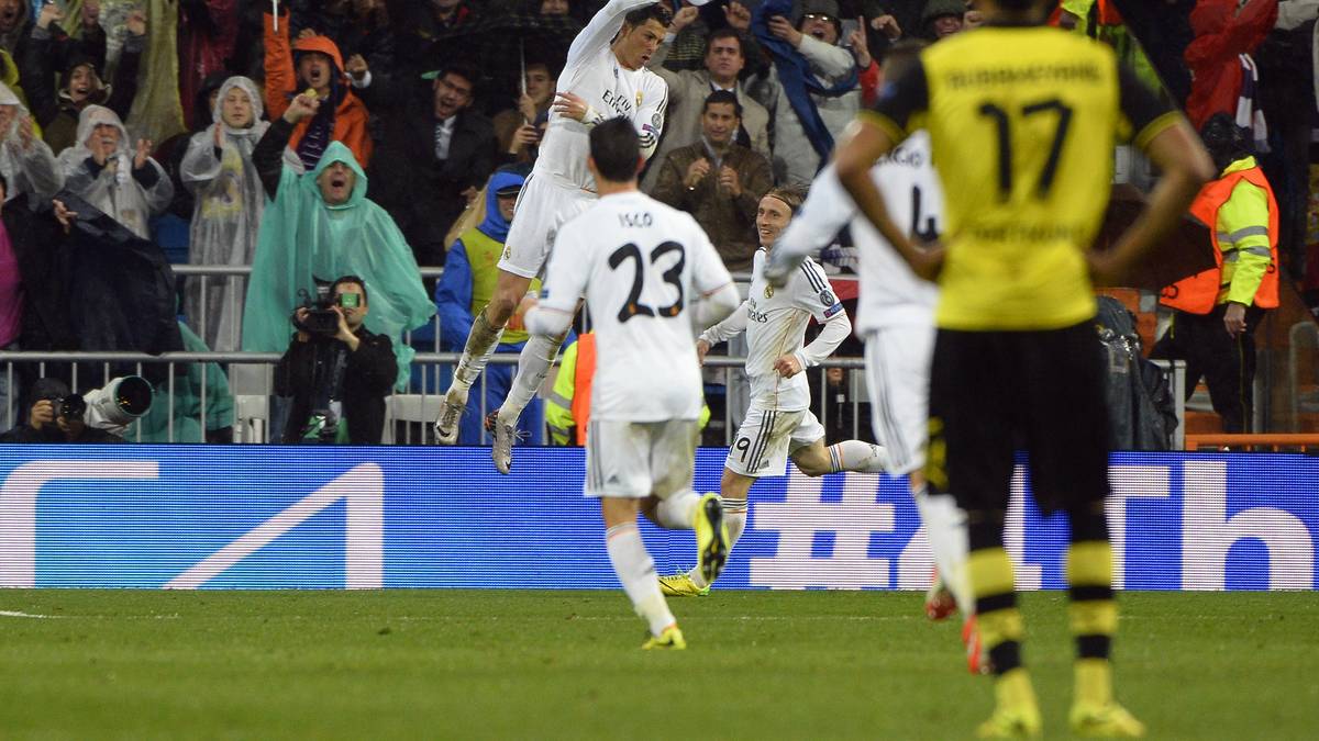 Schon eine Saison später bekommt Real die Chance zur Revanche. Die Auslosung für das Viertelfinale heißt wieder Real gegen BVB. Spätestens jetzt ist die Partie ein europäischer Klassiker. Das Hinspiel gewinnt Real mit 3:0