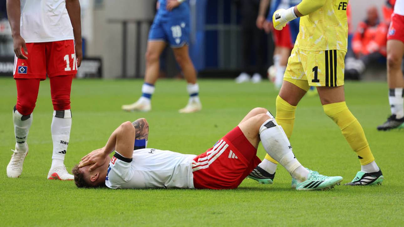 HSV-Schock! Schlüsselspieler fällt lange aus