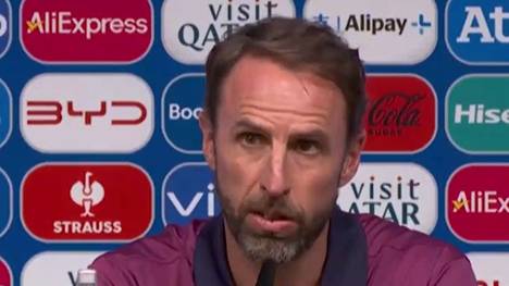 Nach dem Einzug ins EM-Finale singt Englands Trainer Gareth Southgate ein Loblied auf seine Mannschaft und stellt die Breite des Kaders heraus.