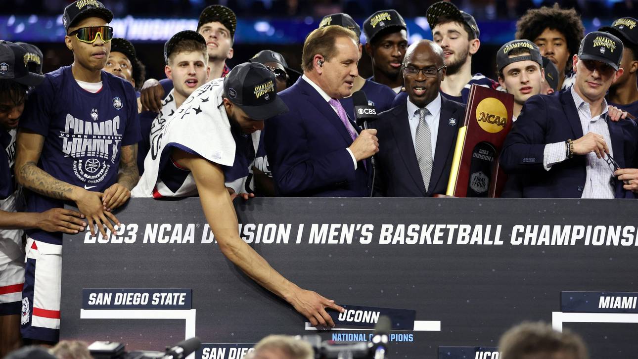 College-Basketball: UConn gewinnt Finale der „March Madness“