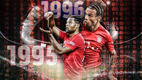 Seit Jahren dominieren die Bayern die Bundesliga. Mit Leroy Sané kommt ein weiterer Mega-Star, der einer von vielen Münchnern des Jahrgangs 1996 ist - doch das ist nicht die einzige Altersklasse, die die Bayern dominieren...