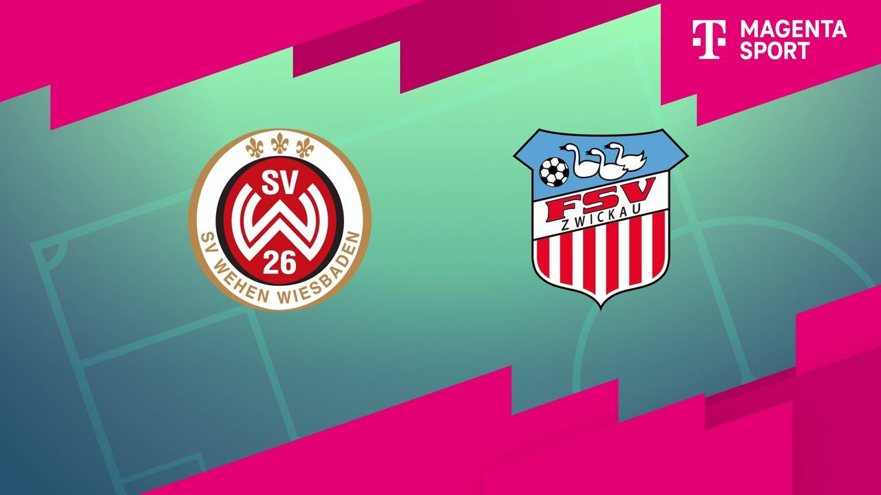 SV Wehen Wiesbaden - FSV Zwickau (Highlights)