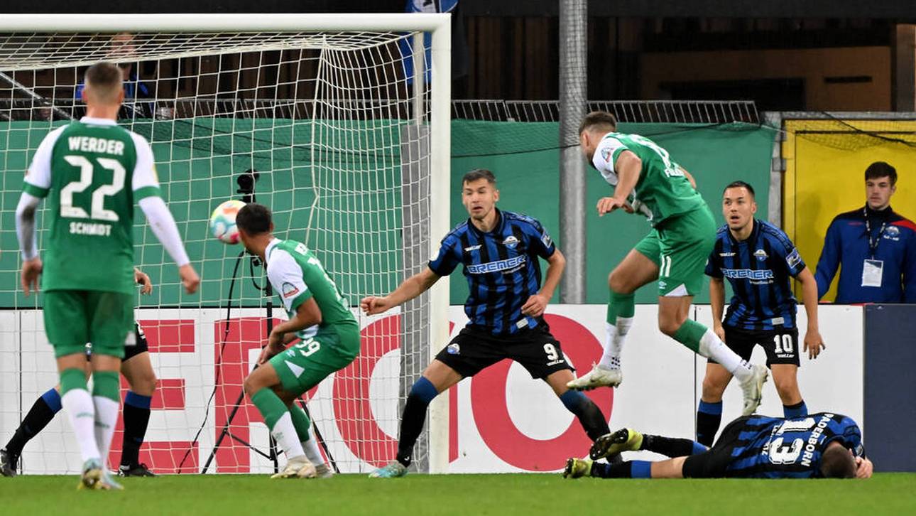 Werder-Frust bei Pokalblamage