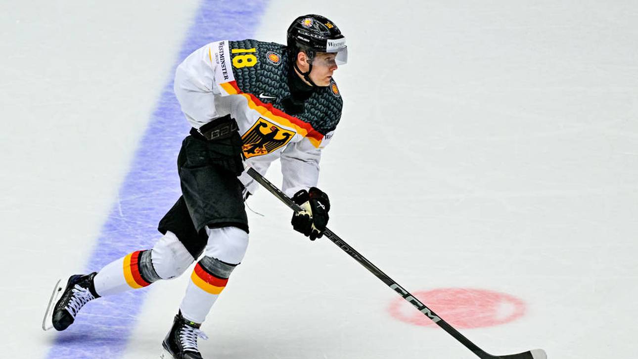 Tim Stützle spielt bei der WM mit speziellem Visier