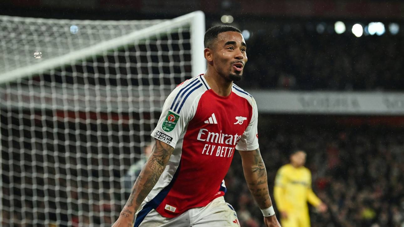 Jesus führt Arsenal ins Halbfinale