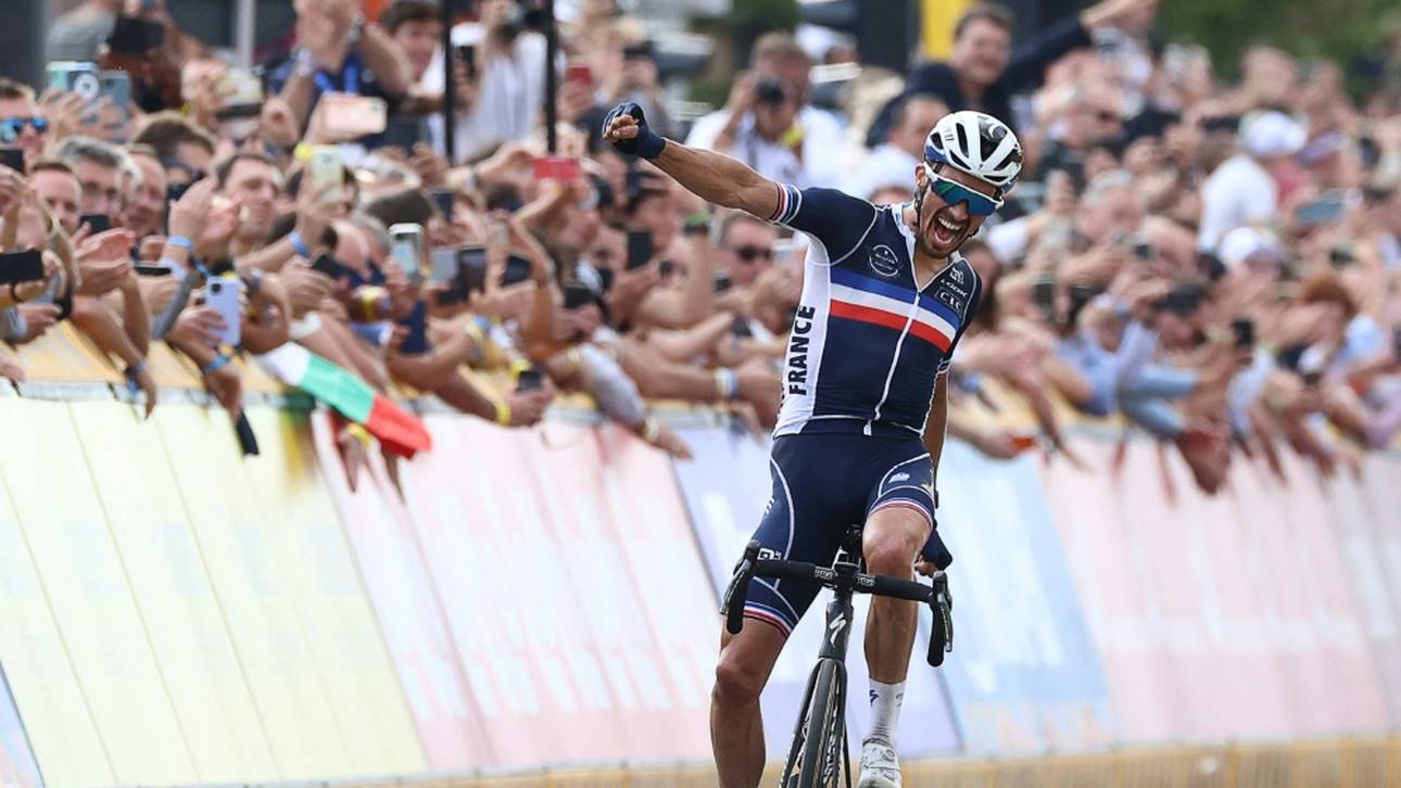 Rad-Star nach schwerem Sturz zurück