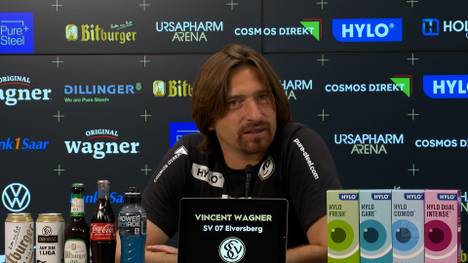 Nach dem ersten Bundesliga-Spiel der Vereinsgeschichte zieht Elversbergs Trainer Vincent Wagner Bilanz.