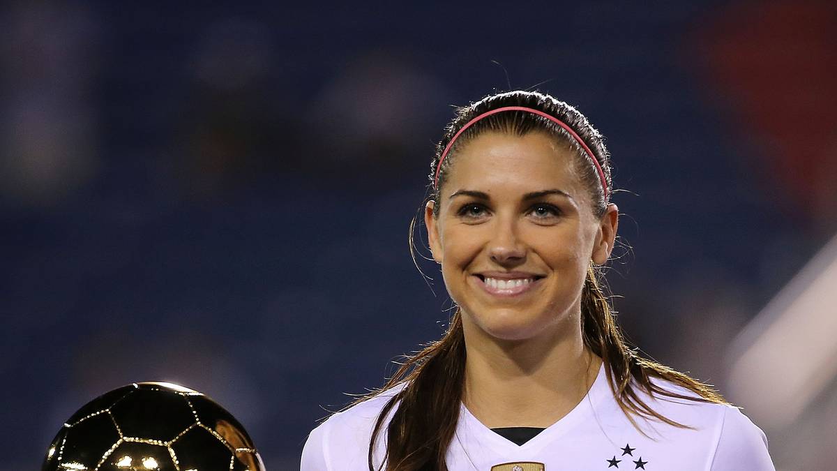 Morgan, die sich auch als Autorin von Kinderbüchern betätigt, will die USA mit ihren Toren zu Olympia-Gold schießen