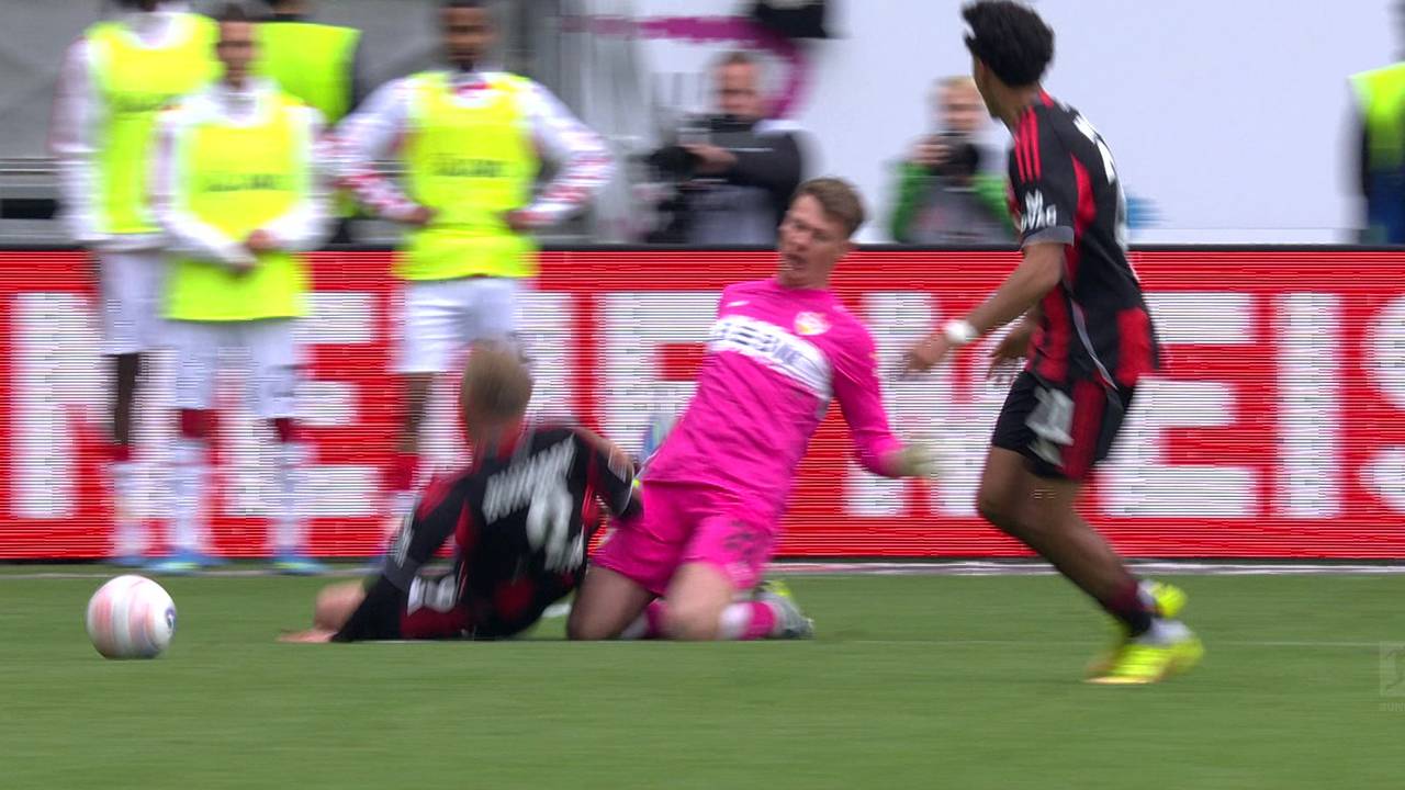 Eintracht Frankfurt - VfB Stuttgart: Bundesliga-Highlights im Video