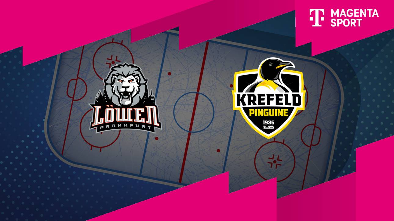 Löwen Frankfurt – Krefeld Pinguine (Highlights)