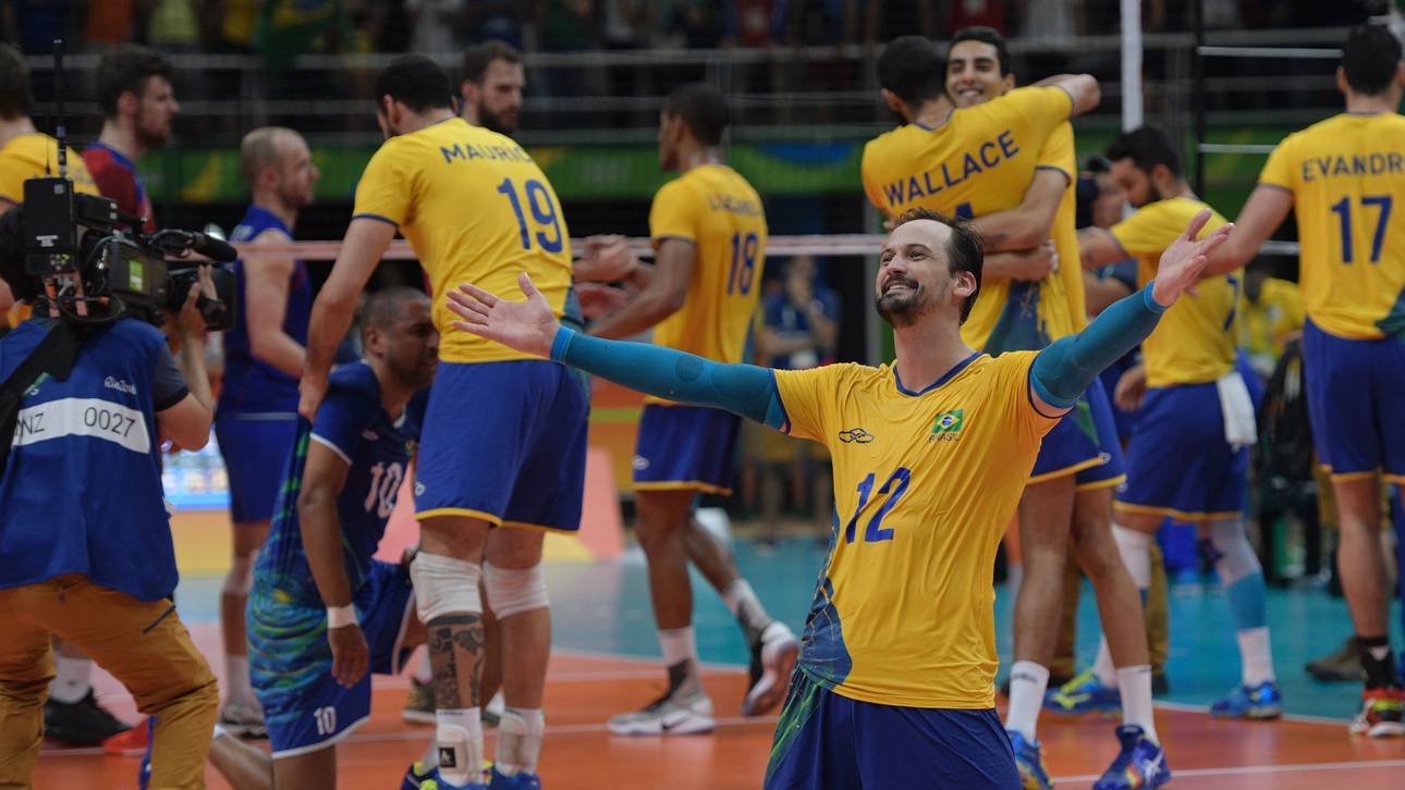Volleyball: Brasilien spielt um Gold