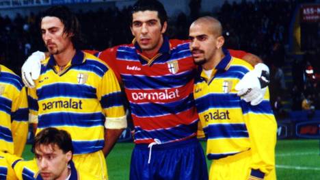 Beim AC Parma spielten 1999 Gigi Buffon, Dino Baggio und Juan Sebastián Verón