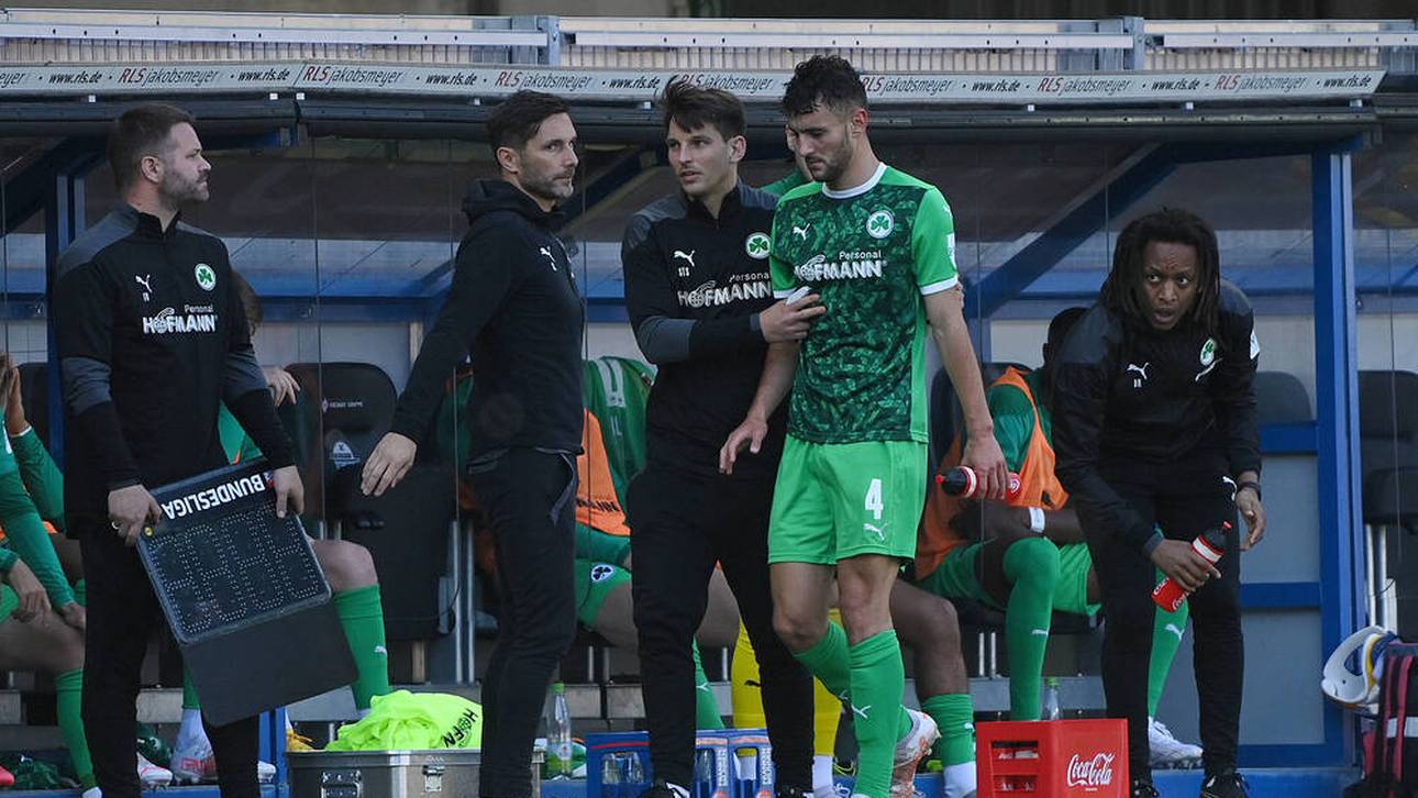 Böser Zusammenprall bei Fürth-Sieg