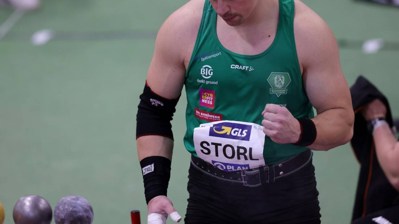 Kugelstoß-Ass Storl  enttäuscht