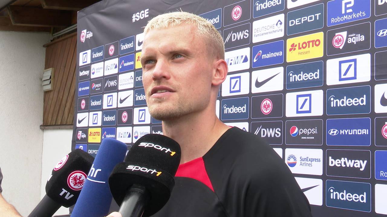 Eintracht Frankfurt: Philipp Max über Dino Toppmöller und bevorzugte Formation
