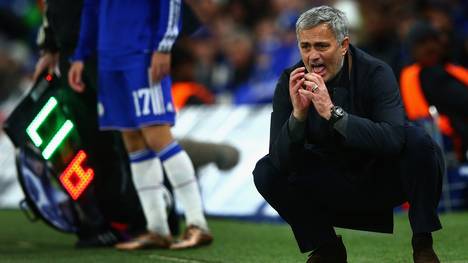 Jose Mourinho steckt mit dem FC Chelsea im Tabellenkeller fest