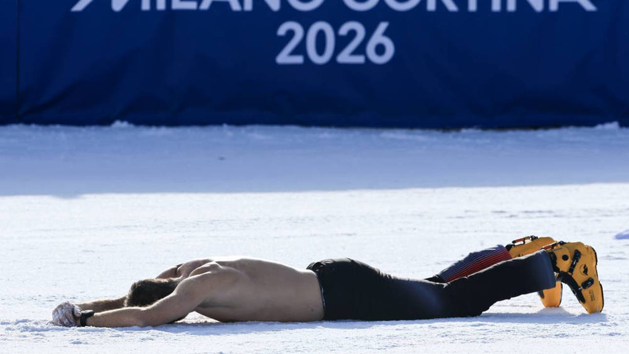Benjamin Karl ging nach seinem Olympiasieg jubelnd zu Boden