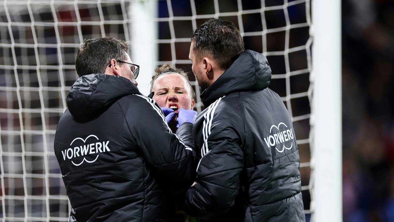 Hegering nach genähter Wunde wieder fit