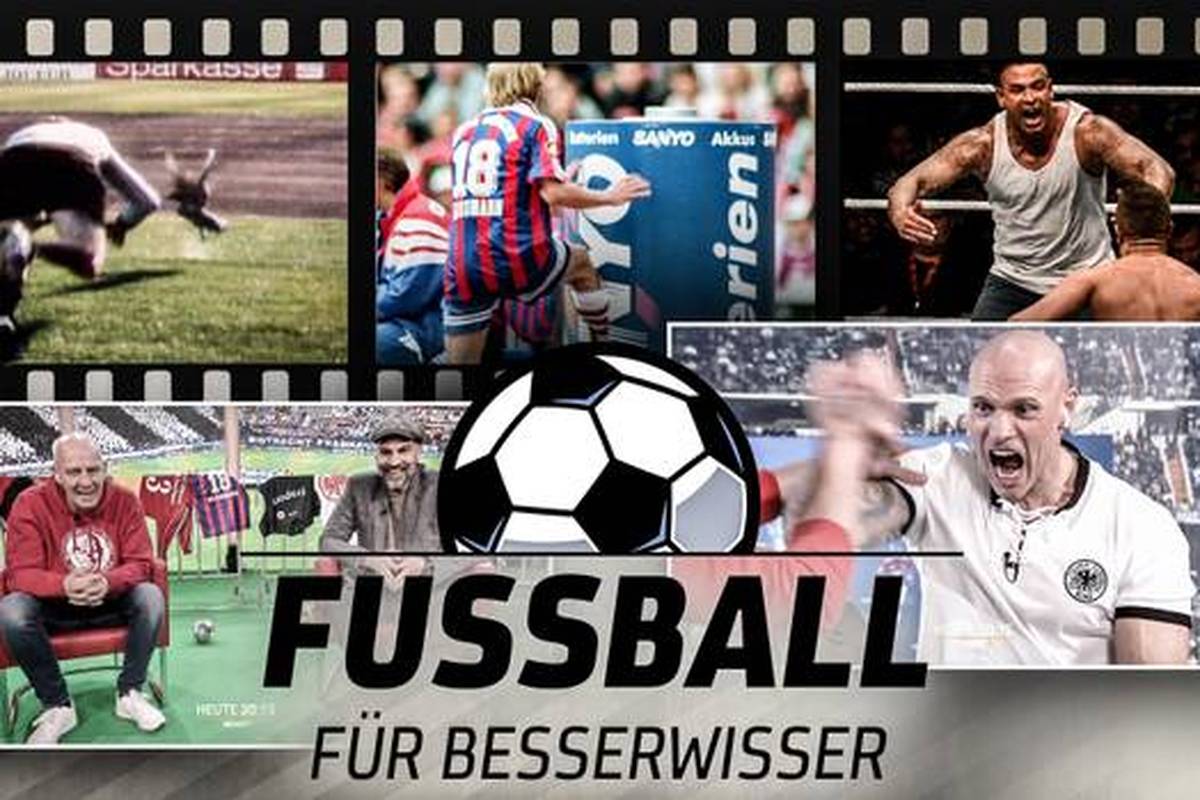 Die Quizsendung "Fußball für Besserwisser" vom 20. September in voller Länge zum Nachschauen - unter anderem mit Christoph Daum und Reiner Calmund.